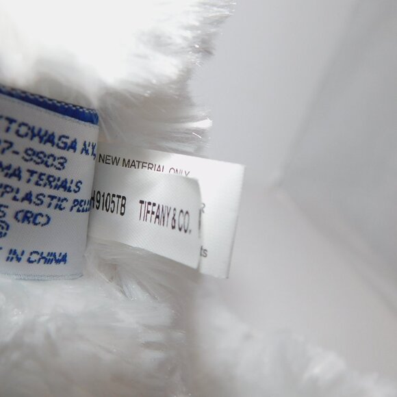 Ganz Heritage Collection 17" Plush Stuffed Tiffany & Co White Teddy Bear Promo - Picture 9 of 9
